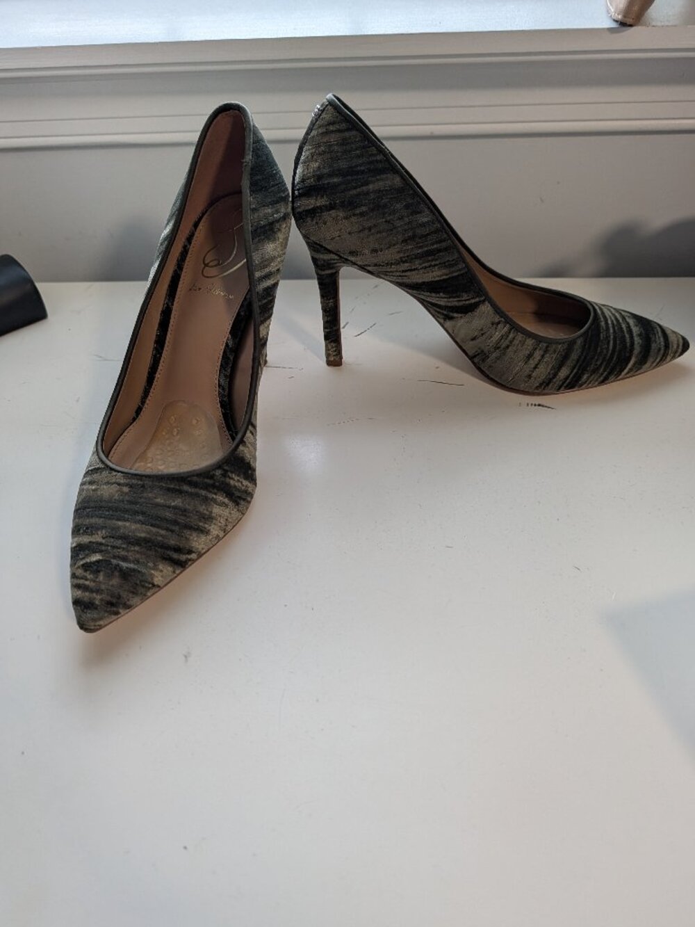 Sam Edelman Olive Velvet Heels